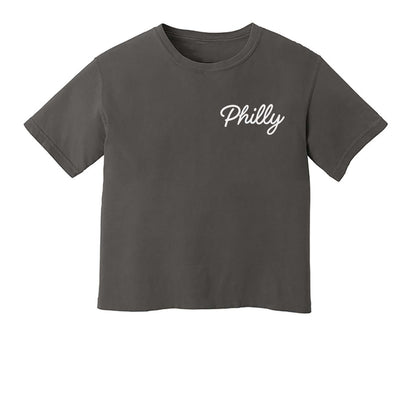 Philly Cursive Washed Tee