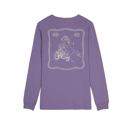SCH Let's Ride Moto Horsey Long Sleeve Tee