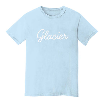 Glacier Cursive Washed Tee