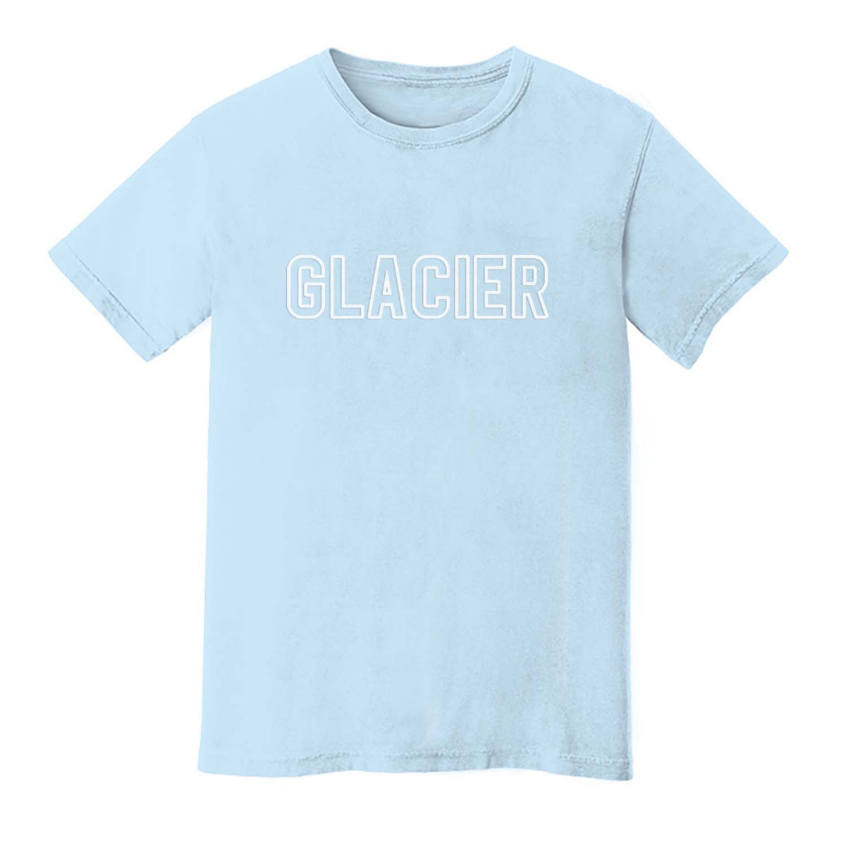 Glacier Outline Washed Tee