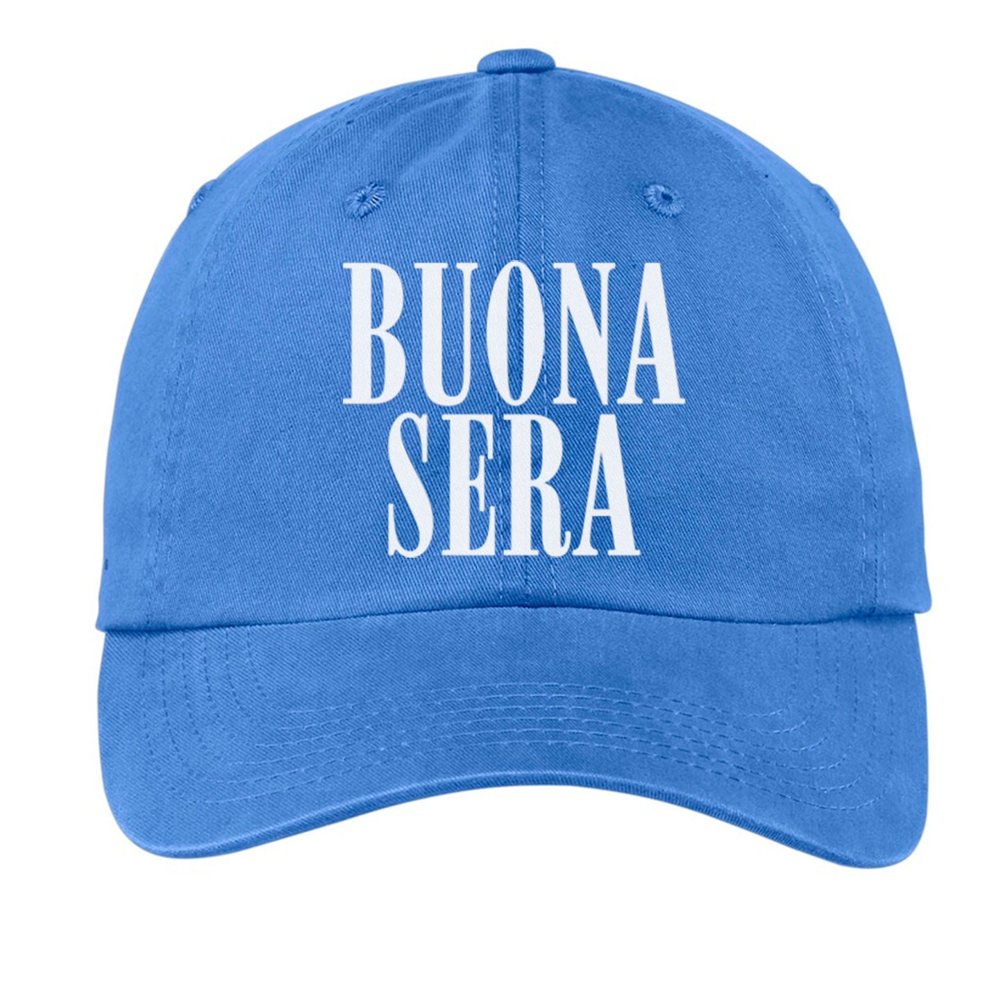 Buona Sera Stacked Western Baseball Cap