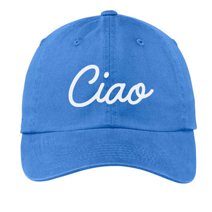Ciao Cursive Baseball Cap