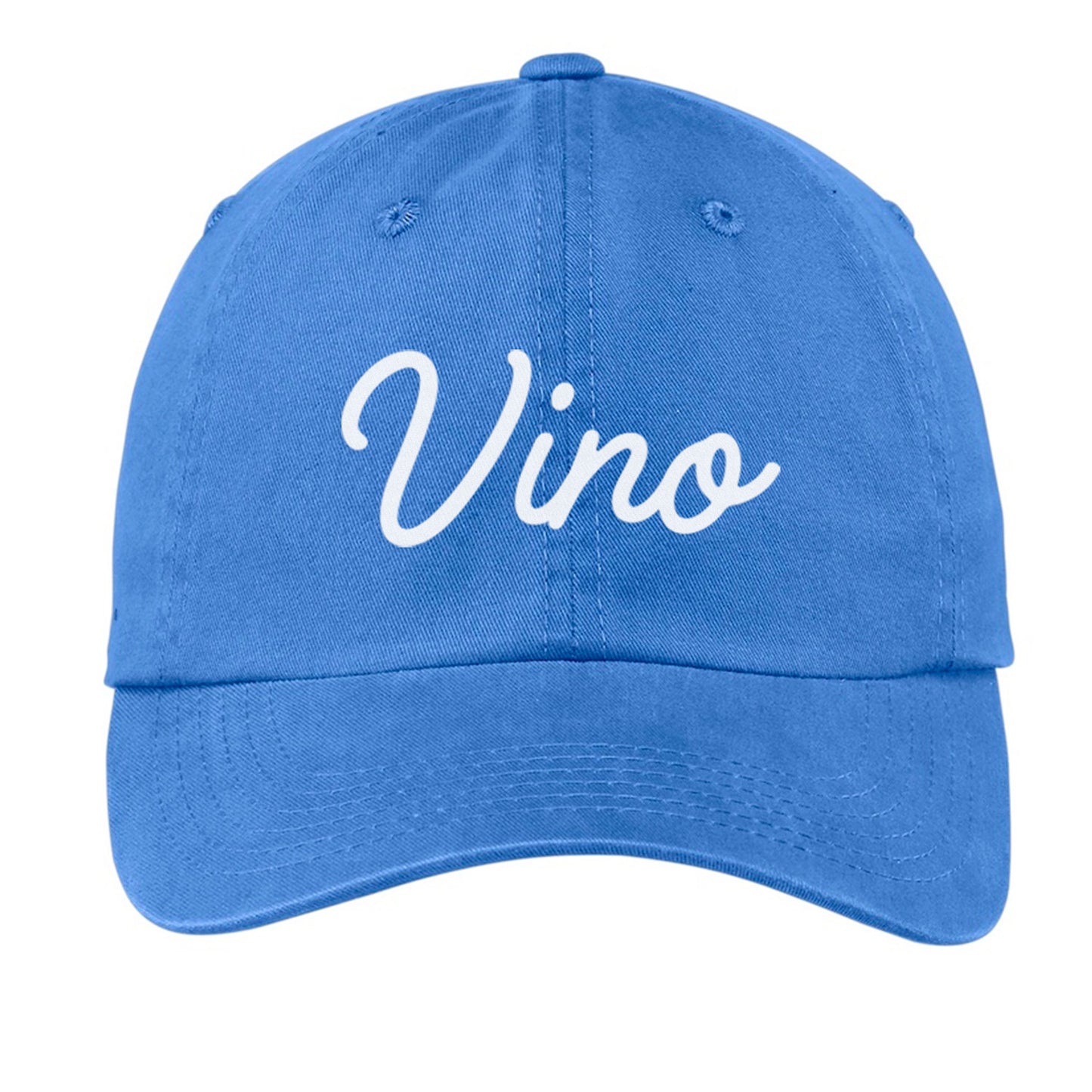 Vino Cursive Baseball Cap
