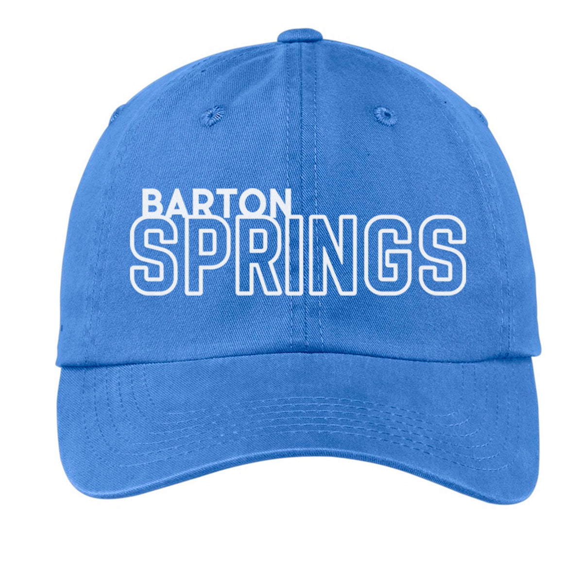 Barton Springs Outline Baseball Cap