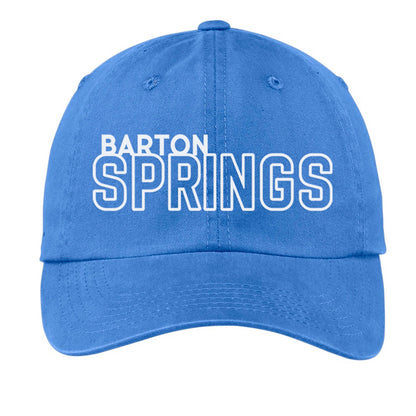Barton Springs Outline Baseball Cap