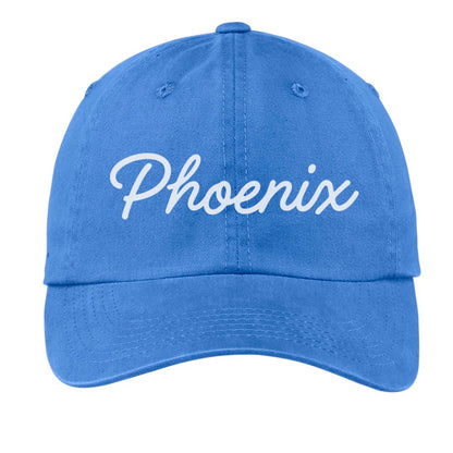 Phoenix Cursive Baseball Cap