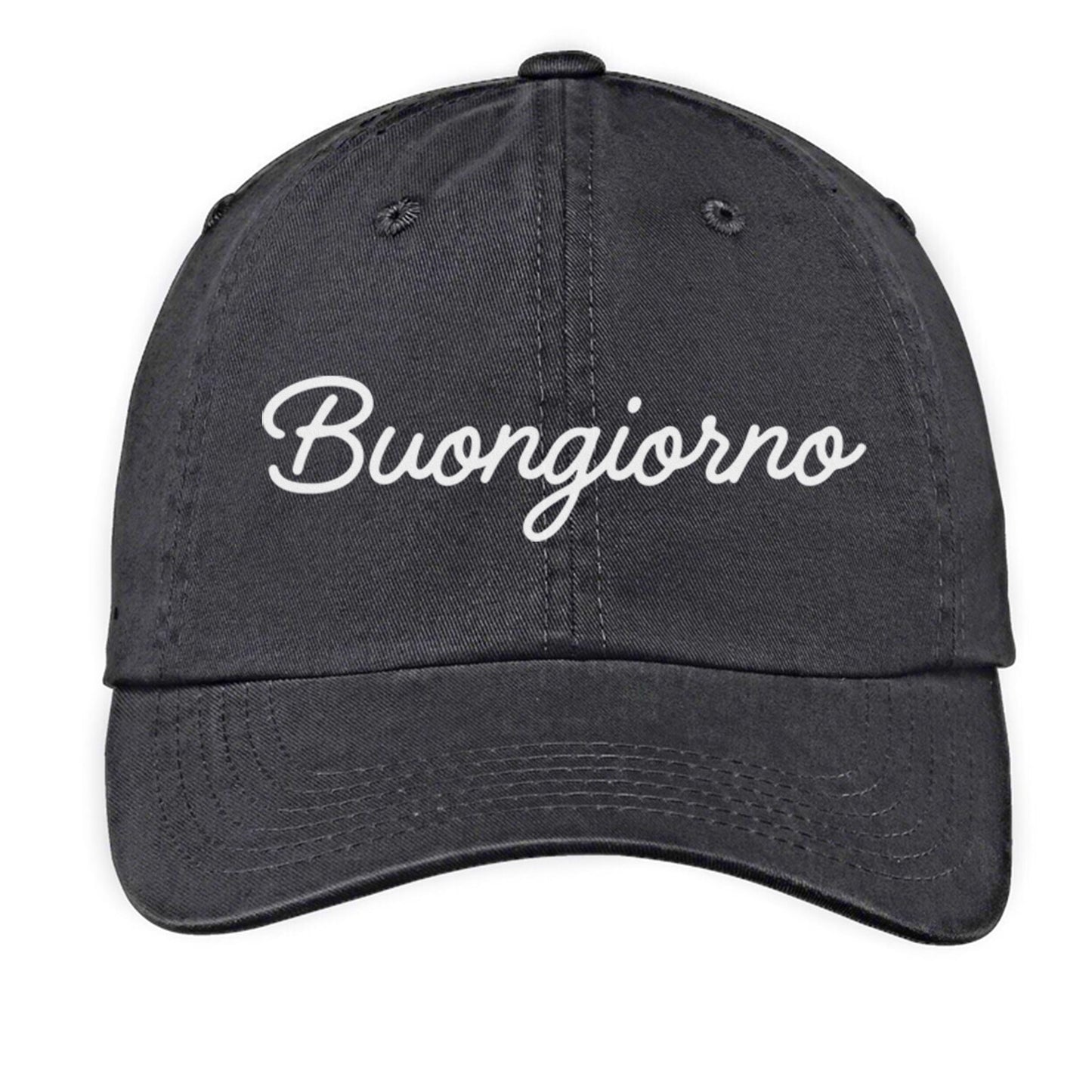 Buongiorno Cursive Baseball Cap