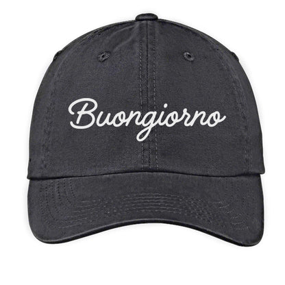 Buongiorno Cursive Baseball Cap