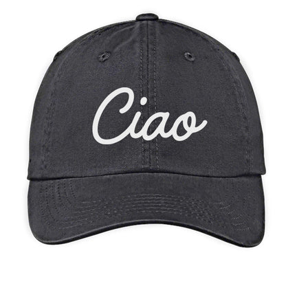Ciao Cursive Baseball Cap