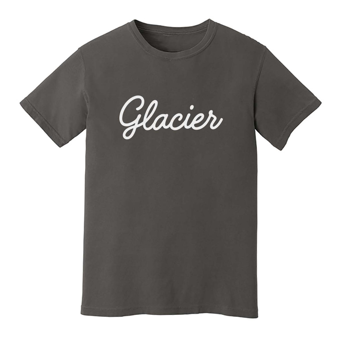 Glacier Cursive Washed Tee