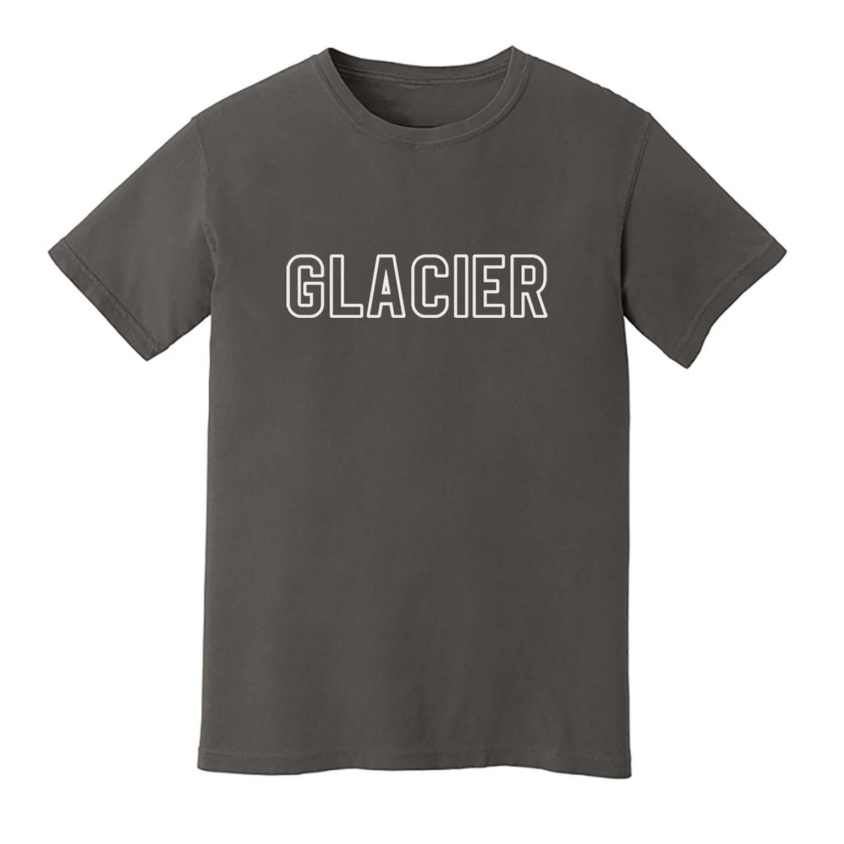Glacier Outline Washed Tee