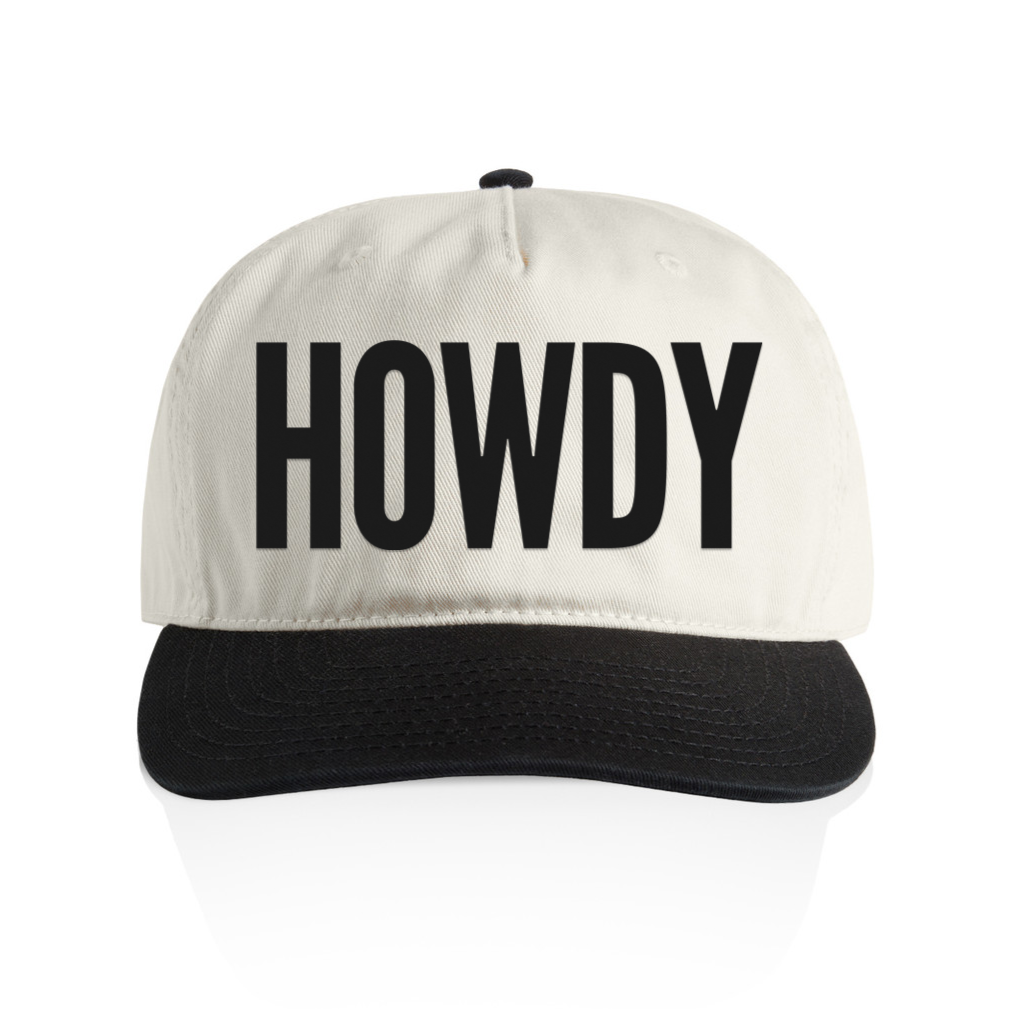 Howdy Bold 2 Tone Cap