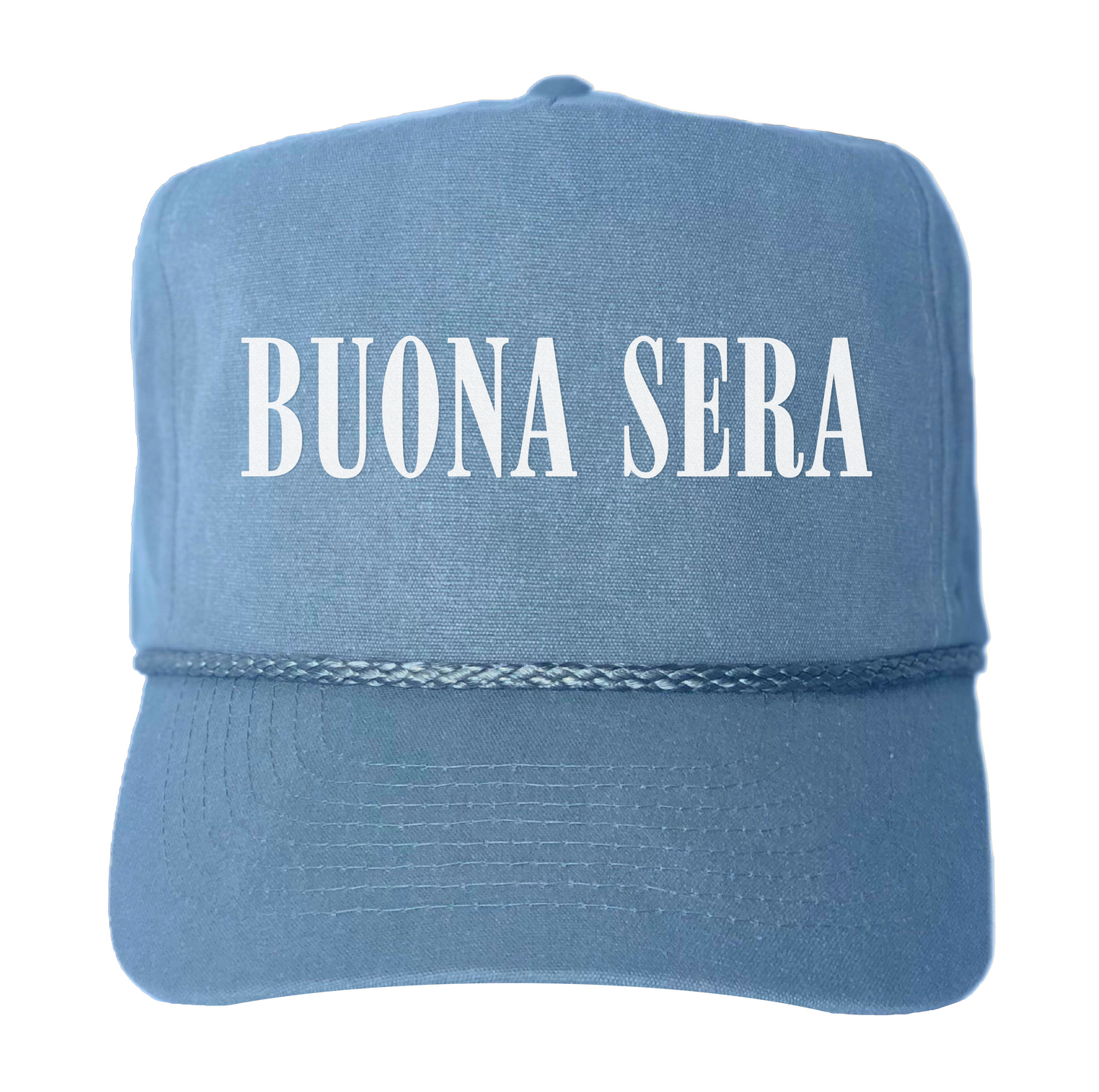 Buona Sera Western Canvas Trucker