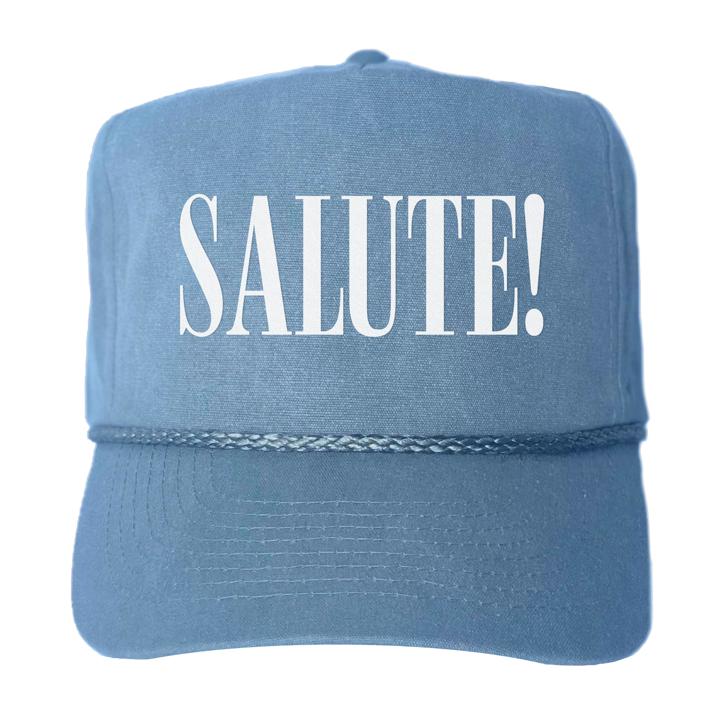 Salute! Western Canvas Trucker