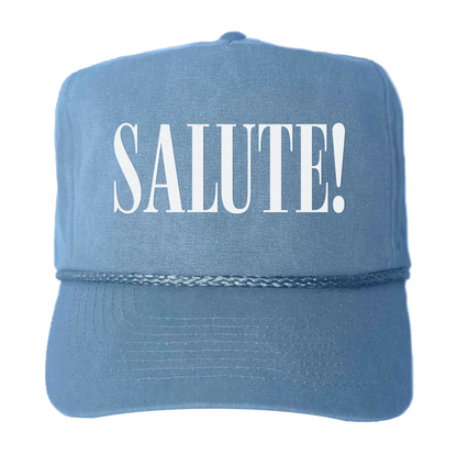 Salute! Western Canvas Trucker