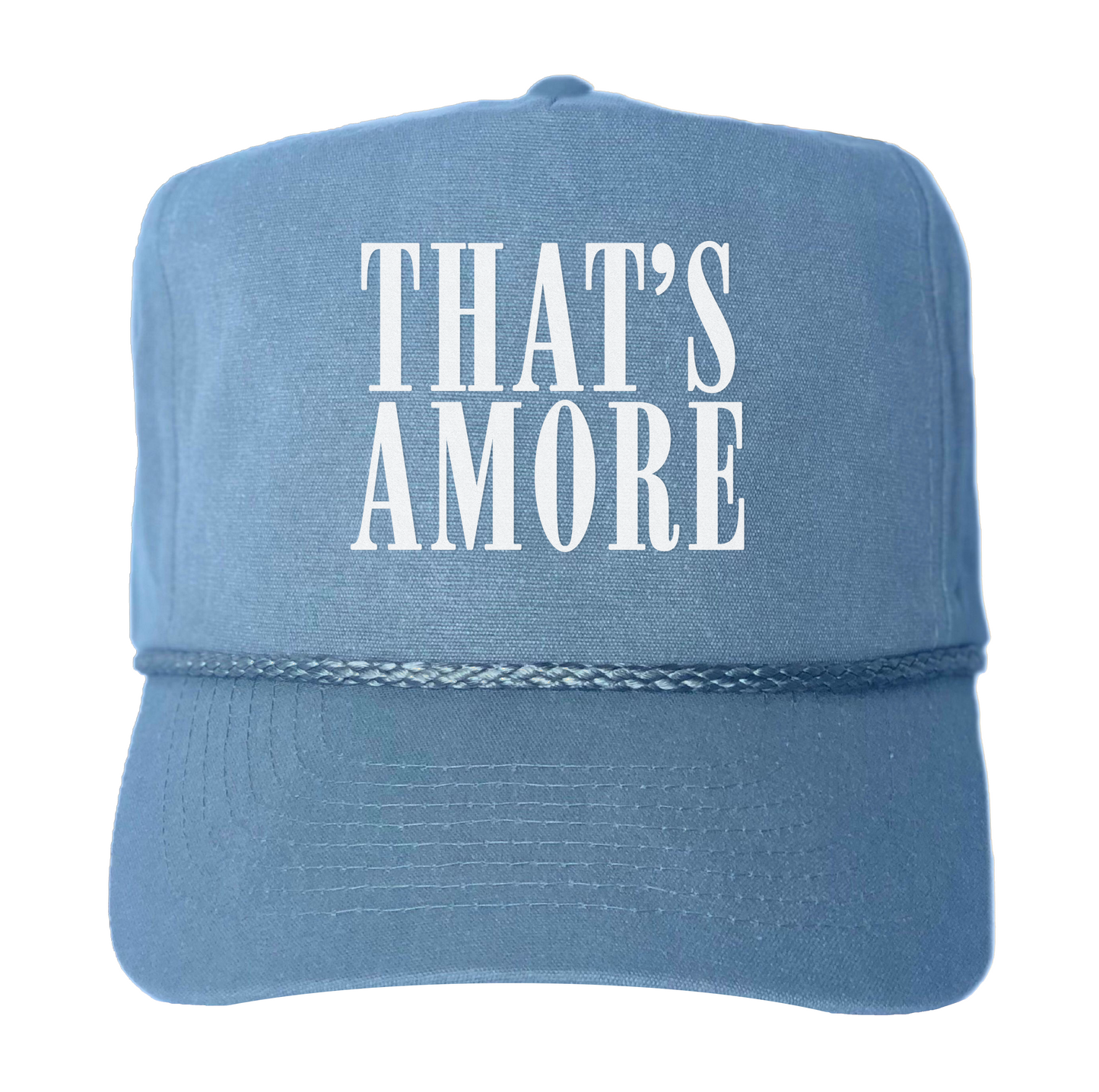 That's Amore Western Canvas Trucker