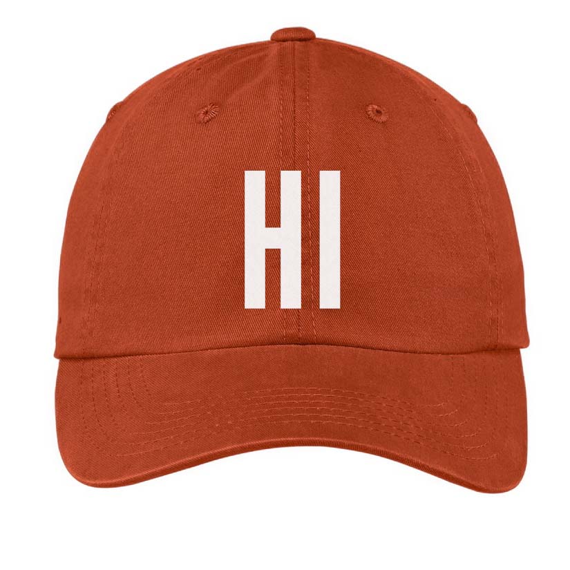 HI State Baseball Cap