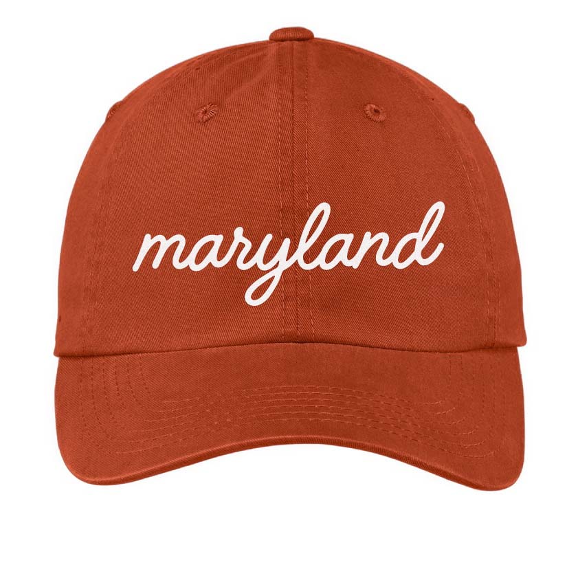 Maryland State Baseball Cap