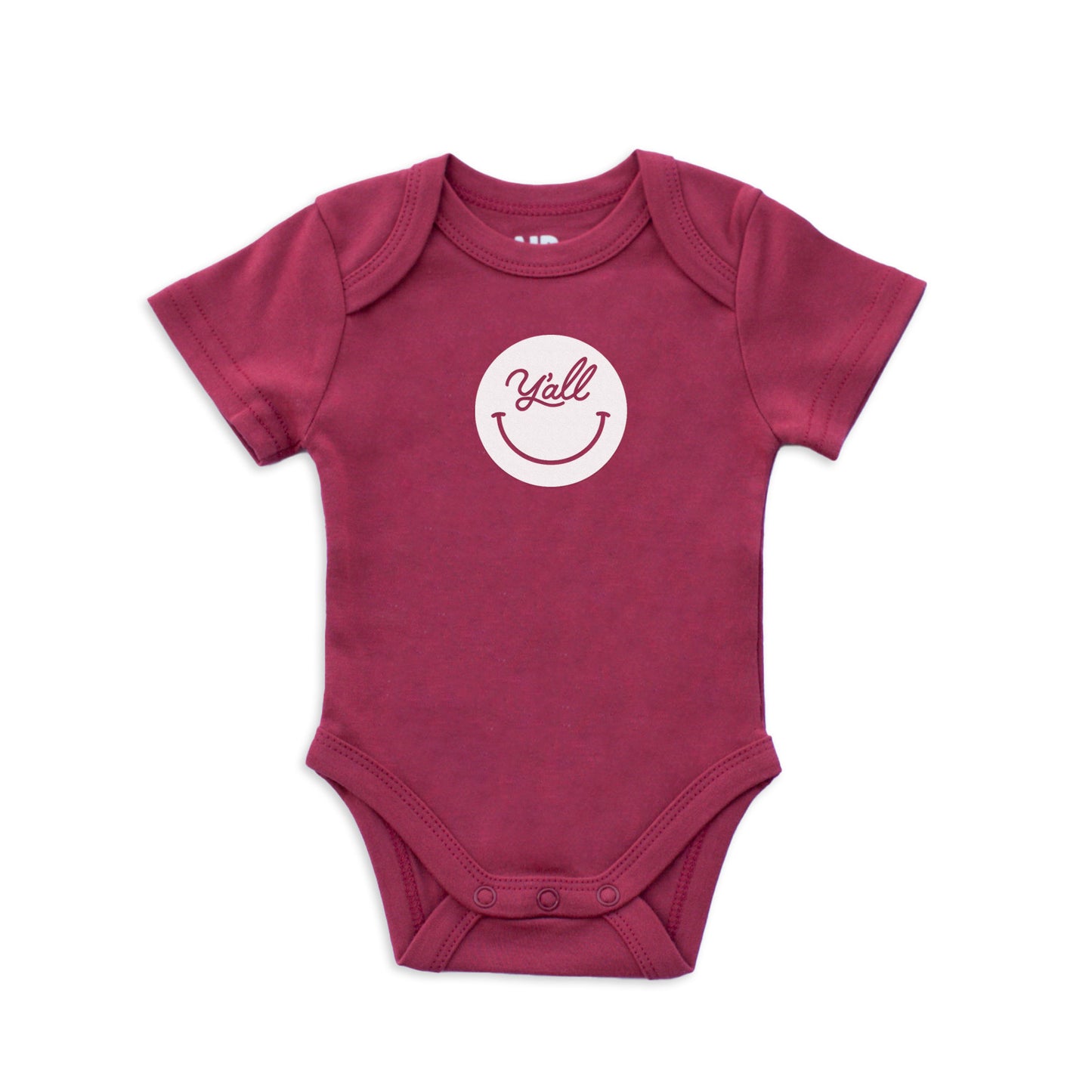 Y'all Cursive Smile Onesie