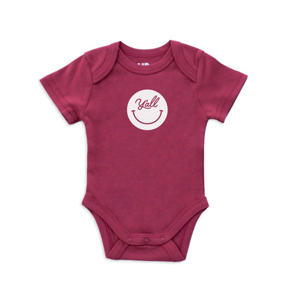 Y'all Cursive Smile Onesie
