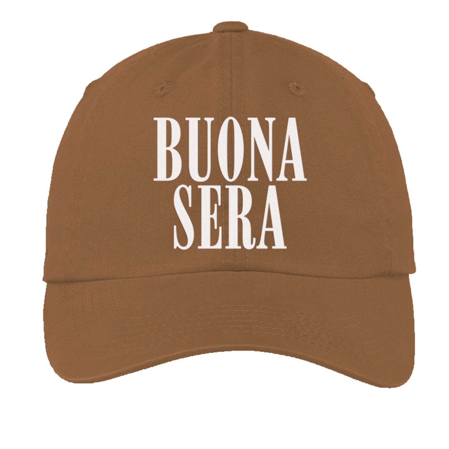 Buona Sera Stacked Western Baseball Cap