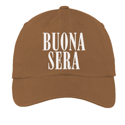 Buona Sera Stacked Western Baseball Cap