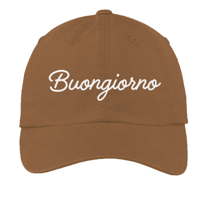 Buongiorno Cursive Baseball Cap