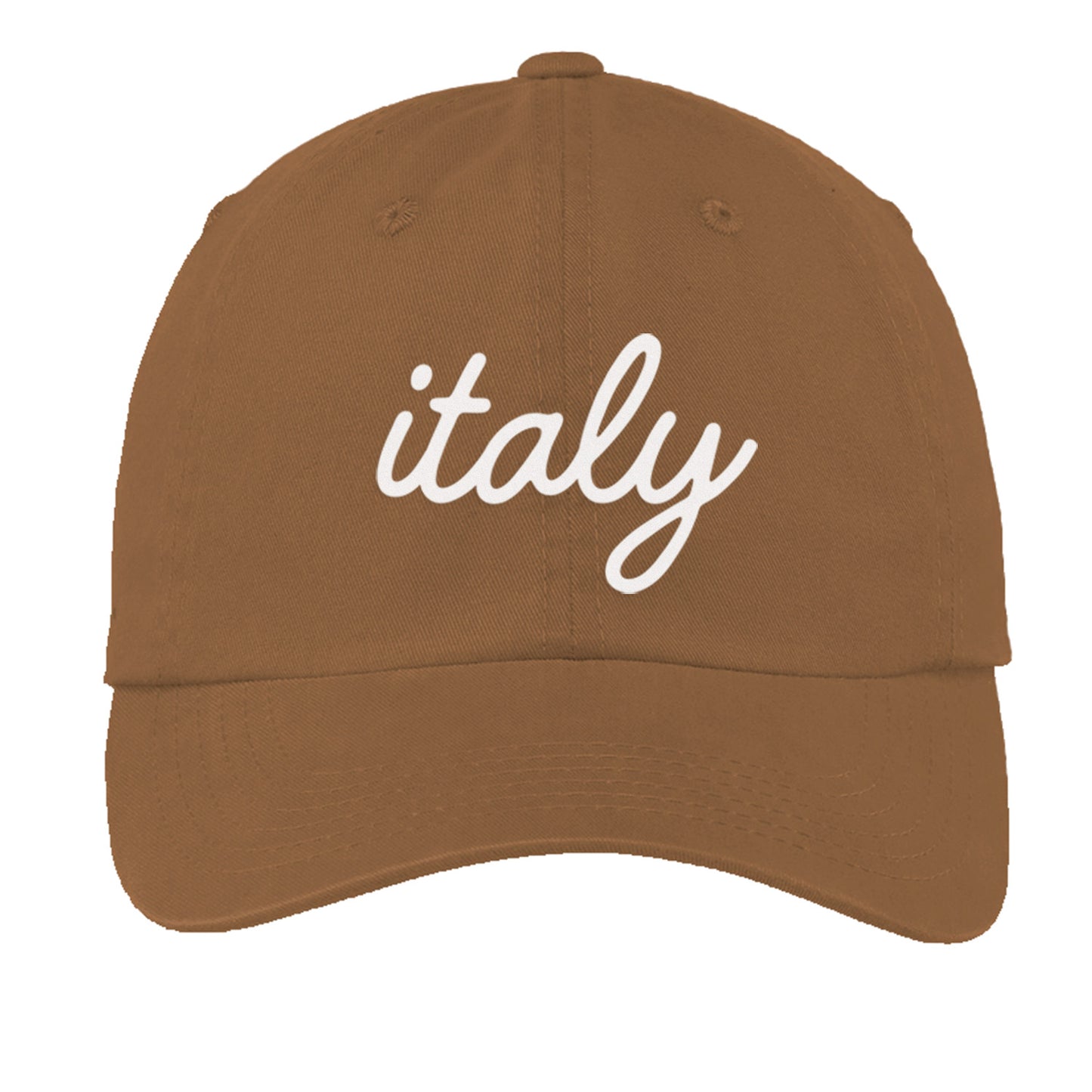 Italy Cursive Baseball Cap
