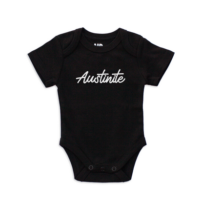 Austinite Cursive Onesie