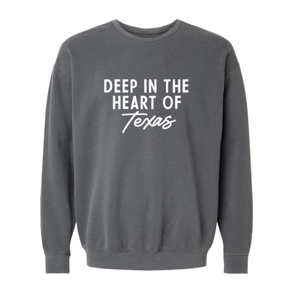 Deep in the Heart of Texas Washed Sweatshirt