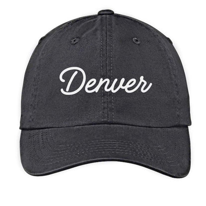 Denver Cursive Baseball Cap