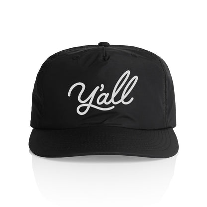 Y'all Cursive Nylon Snapback