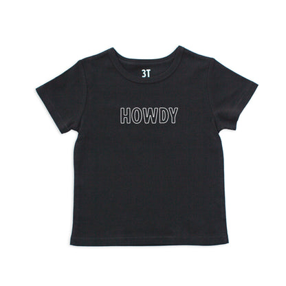 Howdy Outline Kids Tee