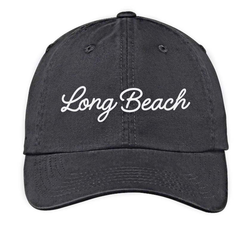 Long Beach Cursive Baseball Cap