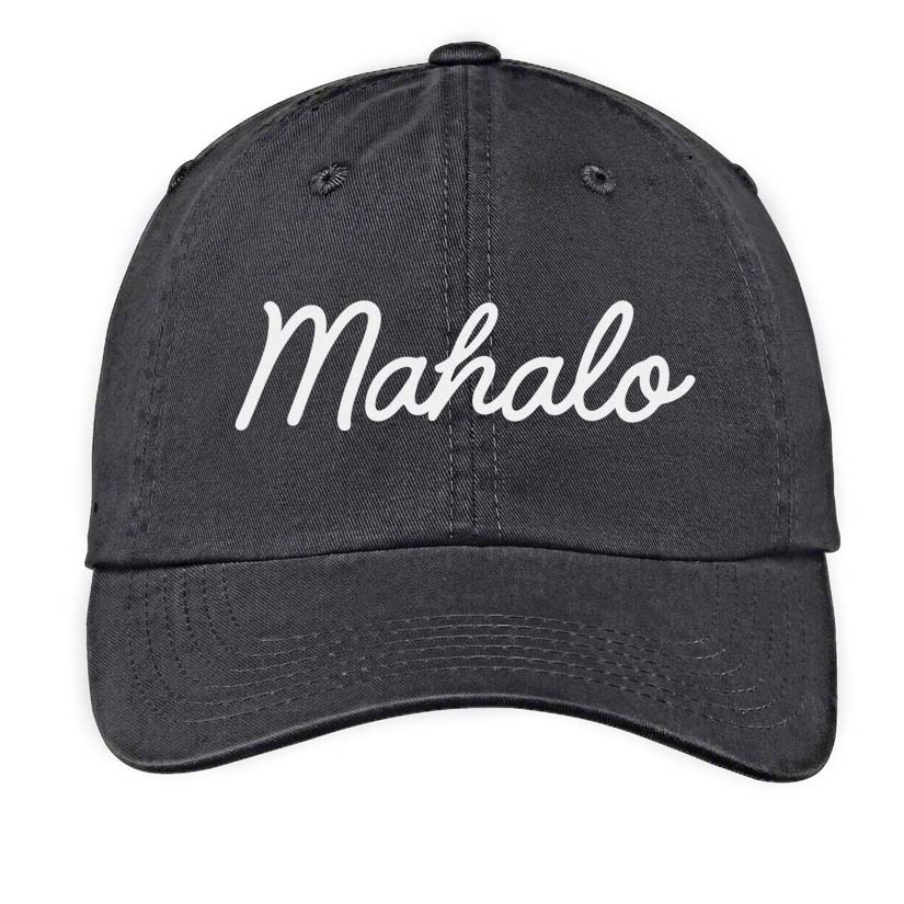 Mahalo (Hawaii) Baseball Cap – Frankie Jean