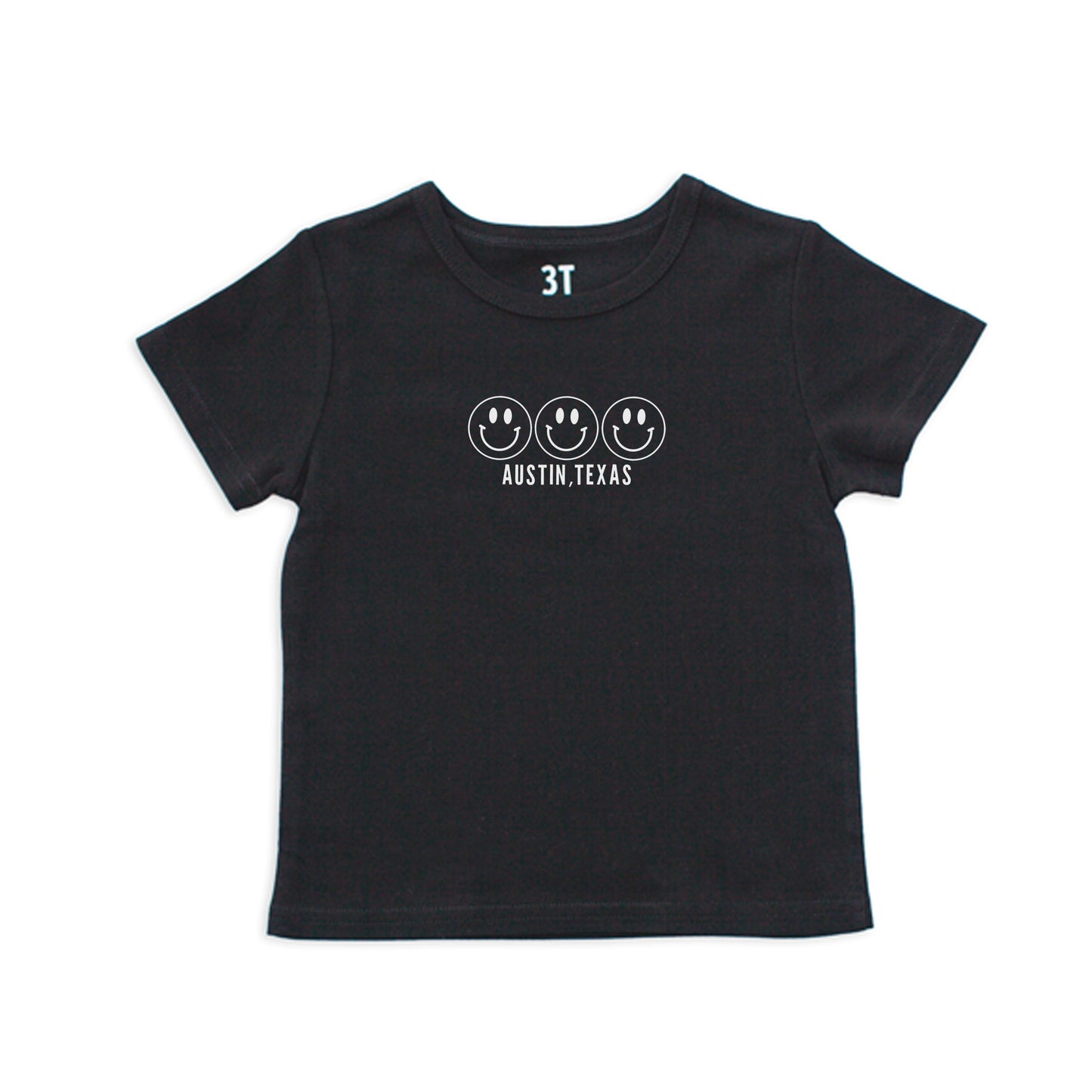 Smile Austin Texas Kids Tee