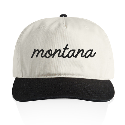 Montana Cursive 2 Tone Cap