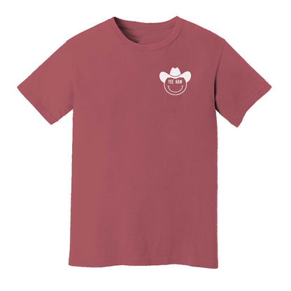 Yee Haw Cowboy Washed Tee