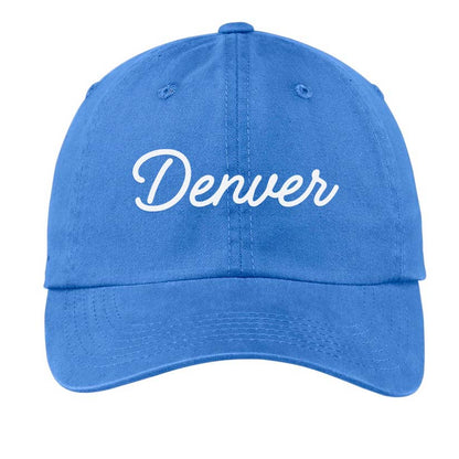 Denver Cursive Baseball Cap