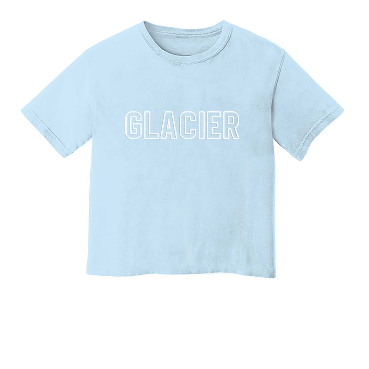 Glacier Outline Washed Tee