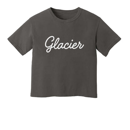 Glacier Cursive Washed Tee