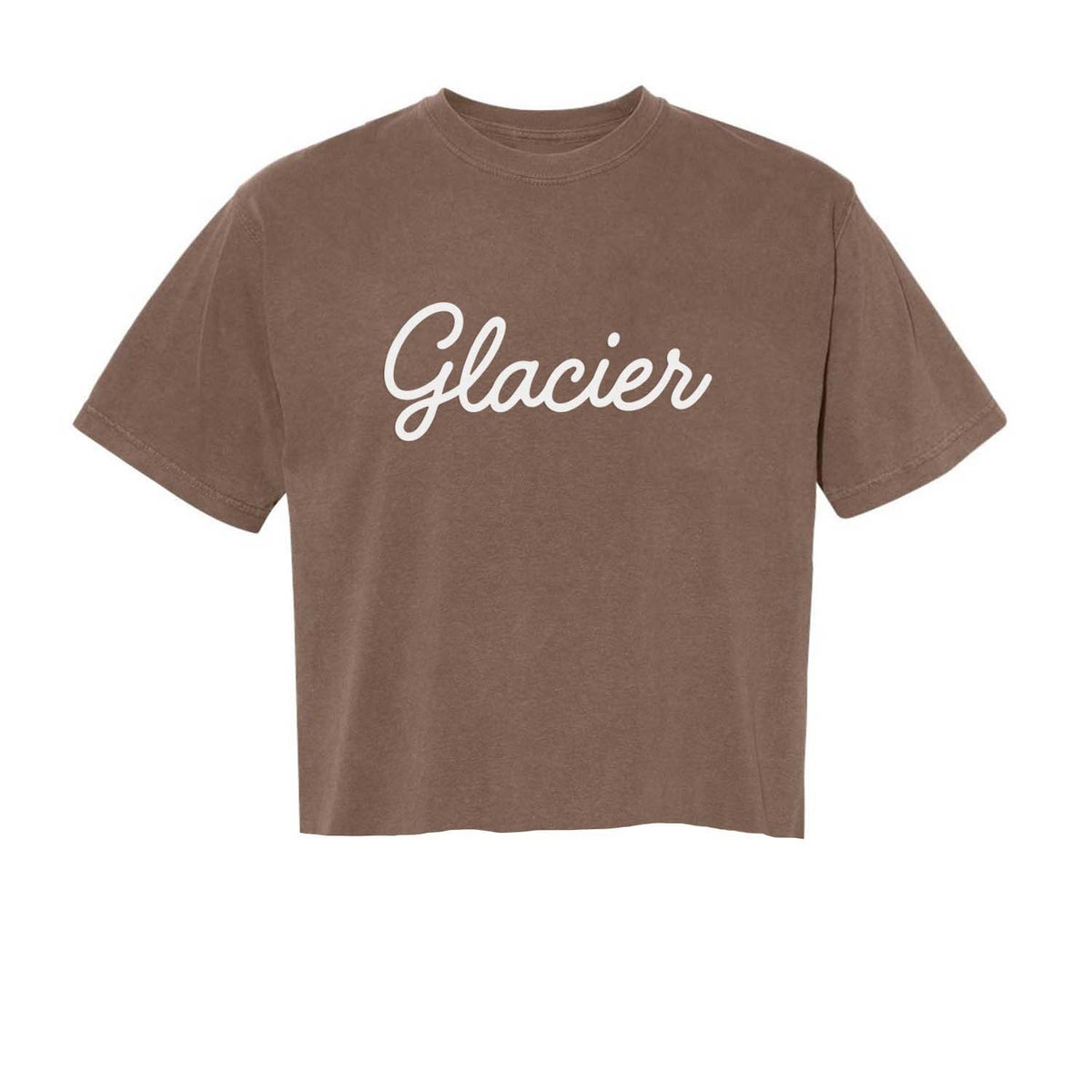Glacier Cursive Washed Tee