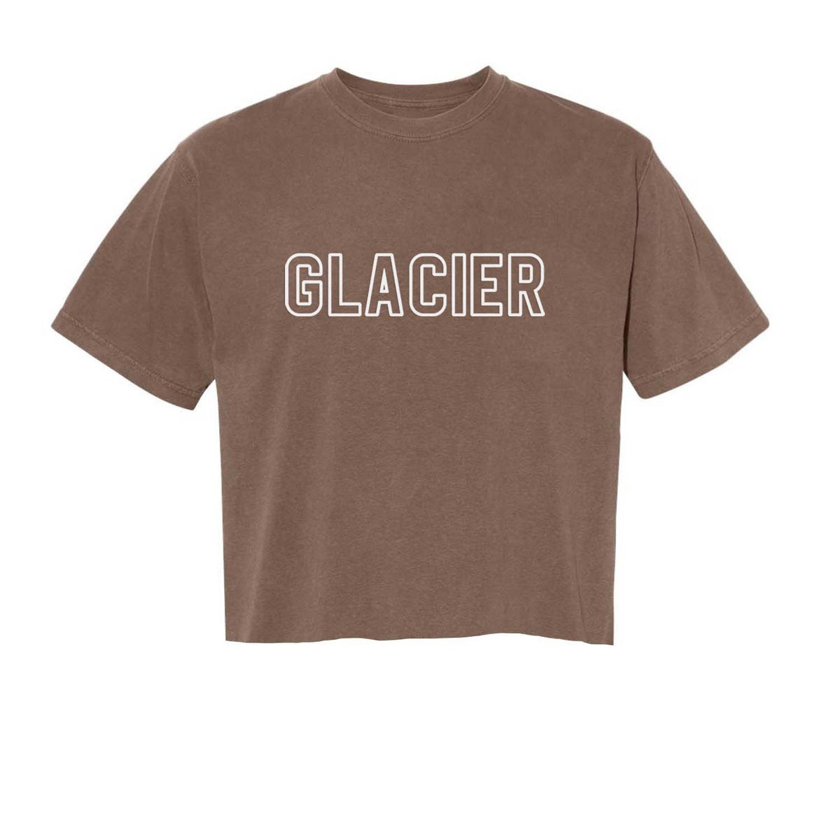Glacier Outline Washed Tee