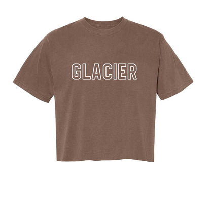 Glacier Outline Washed Tee