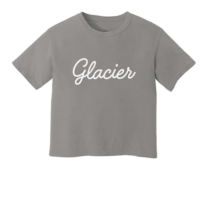 Glacier Cursive Washed Tee