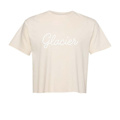 Glacier Cursive Washed Tee
