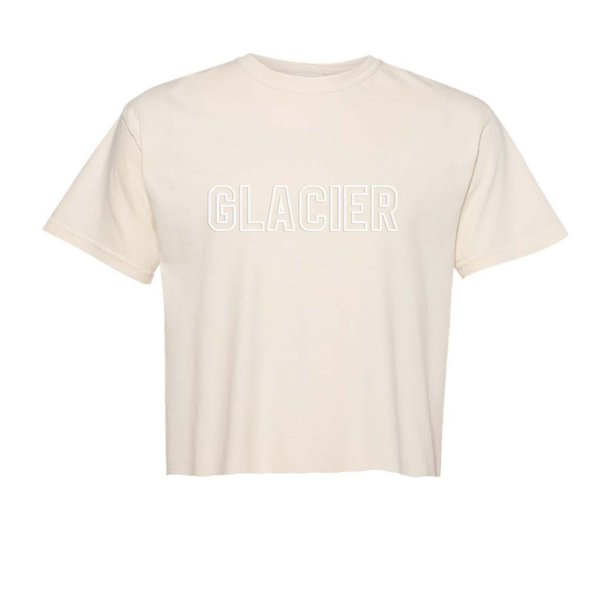 Glacier Outline Washed Tee