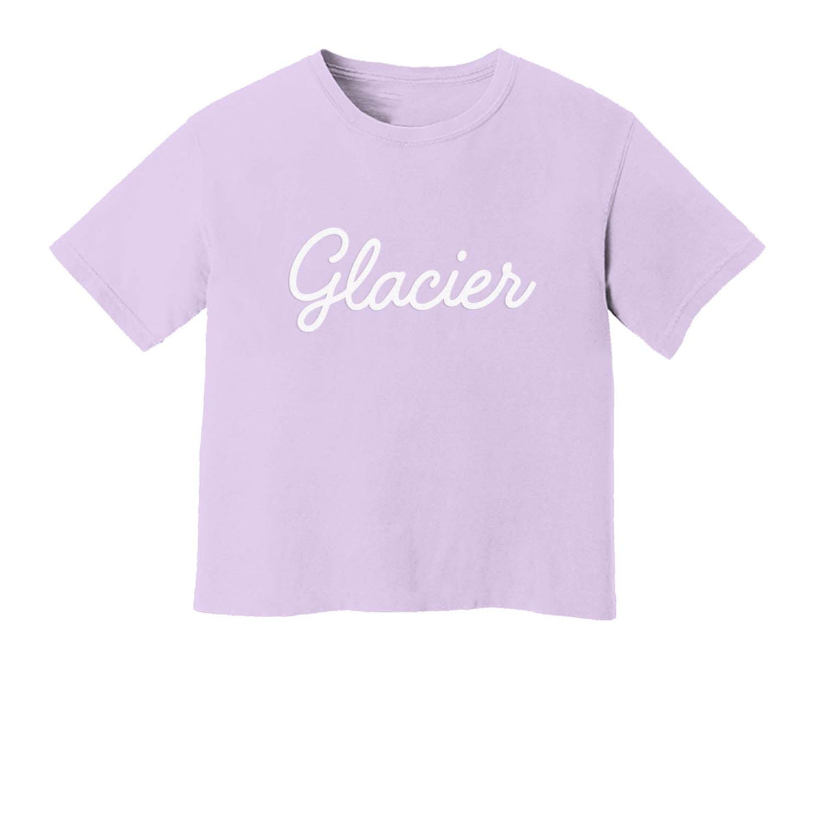 Glacier Cursive Washed Tee