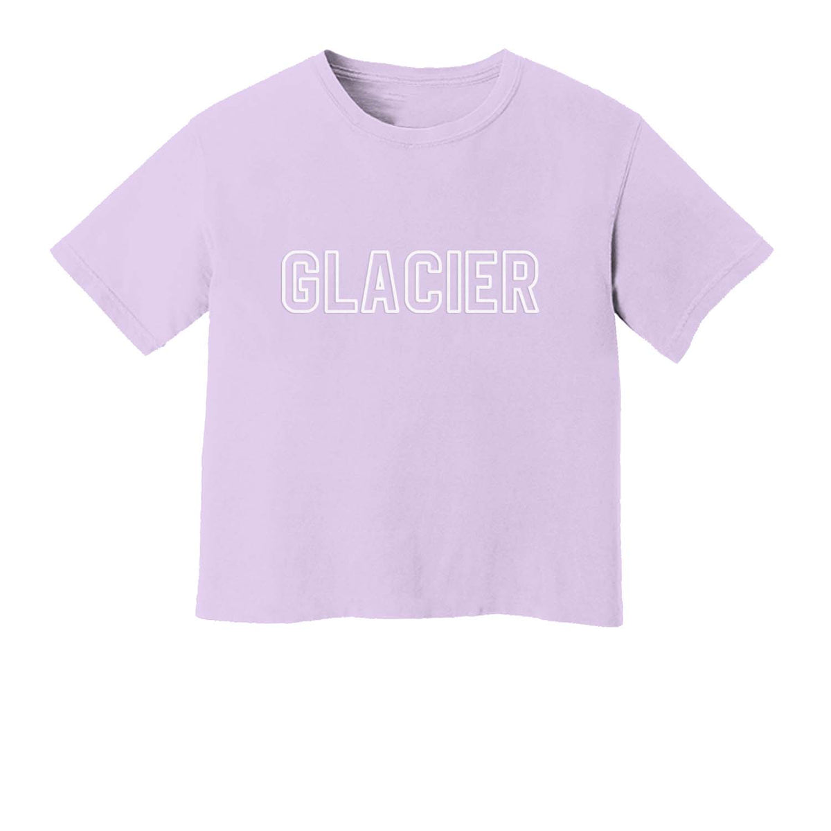 Glacier Outline Washed Tee