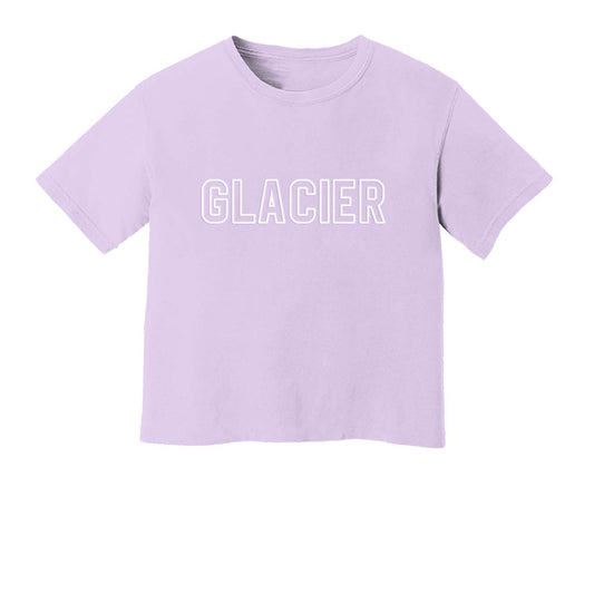 Glacier Outline Washed Tee